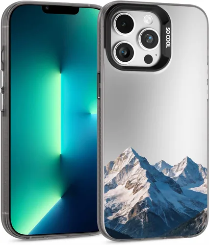 Vista 46 de Funda para iPhone 12 Pro Max (protección contra caídas de grado militar) Funda de teléfono de TPU a prueba de golpes, medusa-12PM Azul