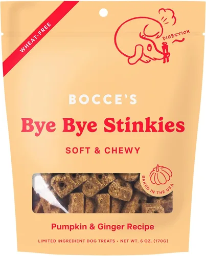 Vista 7 de Bocce's Bakery Sweet Dreams Soft & Chewy Dog Treats, Banana & Honey (6 oz)