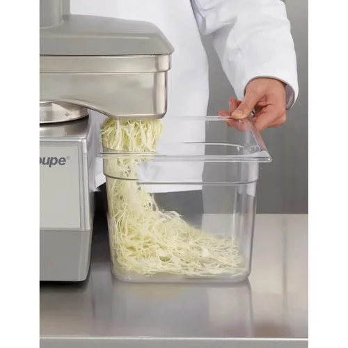 Vista 4 de Robot Coupe Procesador de alimentos comercial R402A de 2 velocidades y 4.5 cuartos de galón de alimentación continua, 120 V