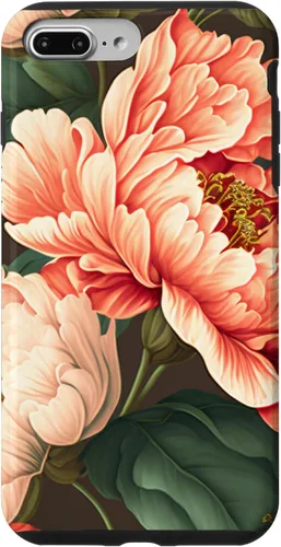 Vista 12 de Vintage Peony Inspired Flower Plant Lover Funny Gardening Case for iPhone 17