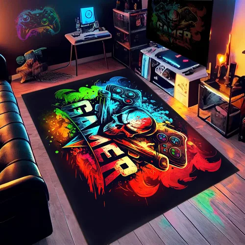 Vista 6 de Alfombra para juegos - 36 x 24 pulgadas, perfecta para sala de juegos o dormitorio