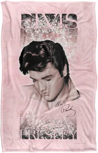 Vista 2 de Manta Elvis Presley Soft Lights Silky Touch Super Soft Lights, 36 x 58 pulgadas