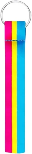 Vista 12 de Paquete al por mayor LGBTQ Pride Flag Lanyard Llaveros - Llaveros de arco iris para llaves de coche, regalos de orgullo, accesorios y eventos LGBTQ+