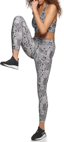 Vista 2 de Tommy Hilfiger Womens Twist Front High Rise 78 Legging