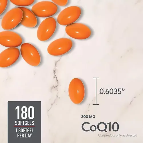 Vista 3 de Members Mark New Presentation CoQ10 200 mg. Suplemento dietético (180 unidades)
