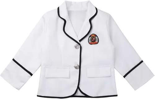 Vista 4 de iEFiEL Niños Niños Niñas Clásico Británico Japonés Coreano Uniforme Escuela Uniforme Trajes Anime Cosplay Vestir Trajes Camisa Traje