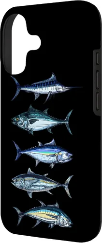 Vista 2 de Saltwater Fish Species Swordfish Fishing Camping Hunting Case for iPhone 17