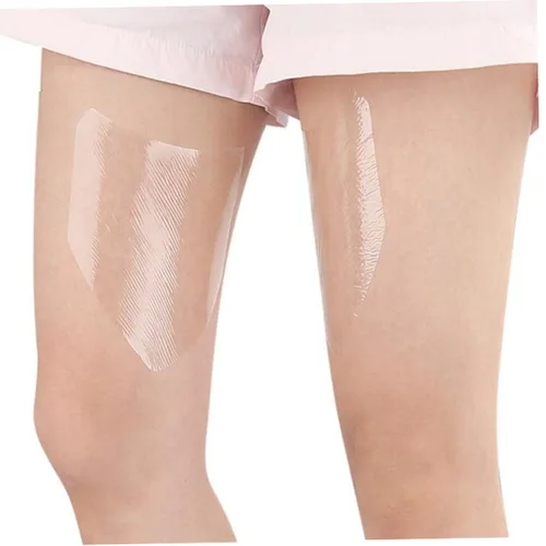 Vista 5 de Kisangel 6 piezas invisibles para rozaduras en los muslos, fricción transpirable, cómoda prevención de frotamientos, diseño duradero y versátil