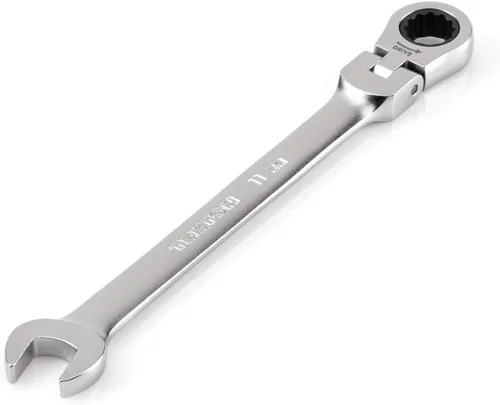 Vista 10 de TEKTON Llave combinada con cabeza flexible de 12 puntos de 22 mm WRC26422
