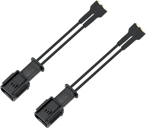 Vista 8 de SEINECA 2 Piezas Bocina de Coche Enchufe Especial Compatible con Adaptador de Bocina BWM Arnés de Cableado Cable Convertidor de Bocina de Coche.