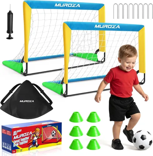 Vista 12 de Kids Soccer Goal, Soccer Goals for Backyard Set