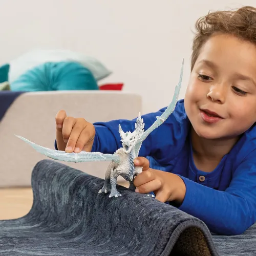 Vista 2 de Schleich Eldrador Creatures - Figura de acción para niños de 7 a 12 años, dragón de hielo