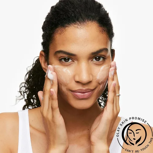 Vista 6 de Olay Crema hidratante para el rostro con aceite esencial de lavanda, 16 onzas