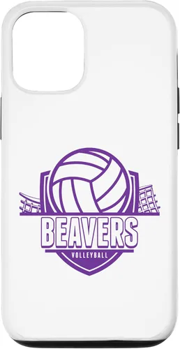 Vista 28 de Beavers Volleyball Back to School Spirit P Case for iPhone 17