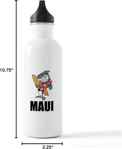 Vista 6 de CafePress Maui Water Bottle - Botella de agua de acero inoxidable de 1.0L (34 oz)