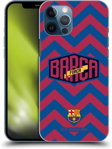 Vista 8 de Head Case Designs Funda rígida con licencia oficial del FC Barcelona con logotipo y patrón de Forca Barca compatible con Apple iPhone 12 Pro Max