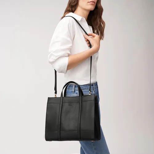 Vista 5 de Fossil Carmen - Bolso de mano de piel para mujer