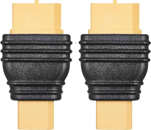Vista 10 de EC3 conector macho a EC5 hembra conector adaptador para RC Lipo batería EC3 a EC5 adaptador (2 unidades)