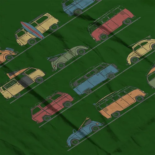 Vista 5 de Volkswagen Vans and Beetles Men's Sweatshirt