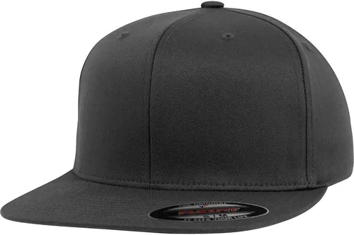 Vista 96 de Flexfit - Gorra ajustable de malla elástica en dos tonos Negro