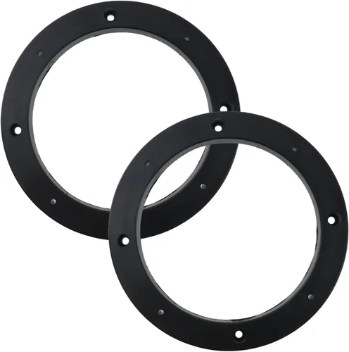 Vista 8 de 2 espaciadores de altavoces estéreo de 4 pulgadas de ABS de ajuste universal para coche, 0.4 pulgadas de profundidad