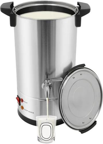 Vista 15 de Derretidor de cera para hacer velas, olla de fusión eléctrica comercial de cera de 10L/338.2 onzas con control de temperatura y boquilla de vertido