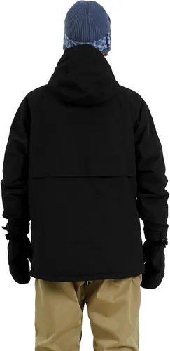 Vista 2 de Actleis Chaqueta de snowboard impermeable para hombre, abrigo de nieve cálido a prueba de viento con capucha