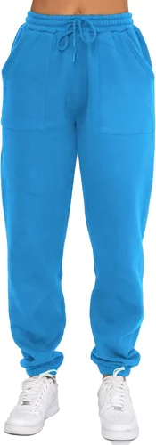 Vista 2 de Pantalones deportivos holgados de forro polar para mujer, pantalones deportivos Y2K, pantalones deportivos con cordón para niñas adolescentes