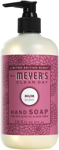 Vista 3 de MRS. MEYER'S CLEAN DAY Jabón líquido de manos variedad de temporada, 1 especia de bellota, 1 madre, 1 sidra de manzana, 1 verbena de limón, 1