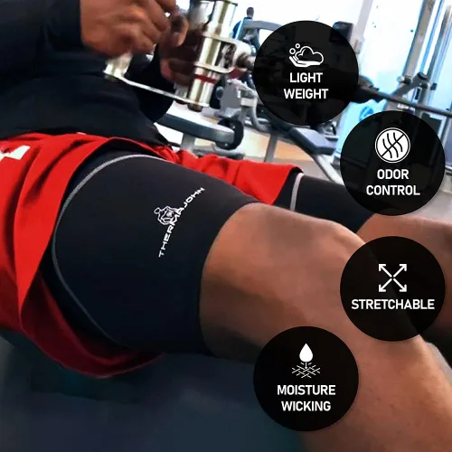 Vista 3 de Thermajohn Compression Shorts Men Spandex Athletic Underwear Mens Running Shorts