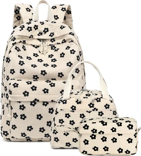 Vista 78 de Bluboon Juego de mochila para adolescentes, mochila escolar para niñas, lonchera y lápices, bolsas para estudiantes, 3 en 1
