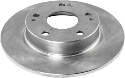 Vista 257 de Detroit Axle - Rotores de freno delantero para 04-13 Mazda 3 Rotores de frenos de disco 06-15 Mazda 5 Reemplazo: Rotor regular delantero de 11.81