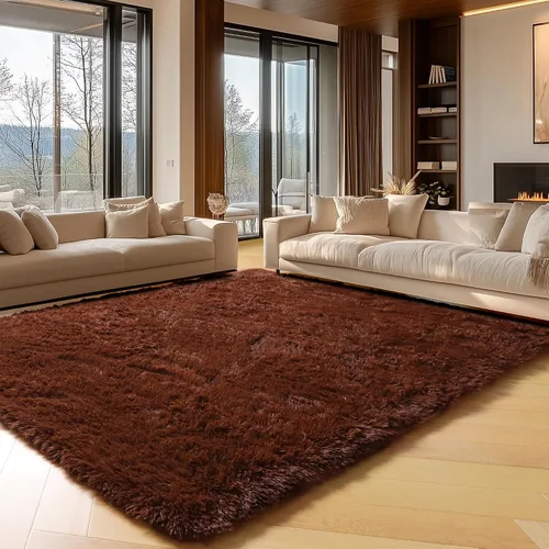 Vista 125 de ONASAR - Alfombra de pasillo negra de 2 x 6 pies, esponjosa, lavable, ultrasuave, afelpada, peluda, tapete para bebés, dormitorio de niños, armario