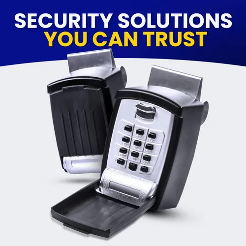 Vista 9 de KeyGuard Pro SL-591 - Caja de bloqueo con botón de golpe para vidrio del automóvil, Negro