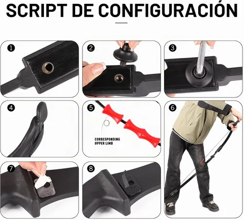 Vista 5 de Juego de arco y flecha recurvo para adultos/principiantes/jóvenes