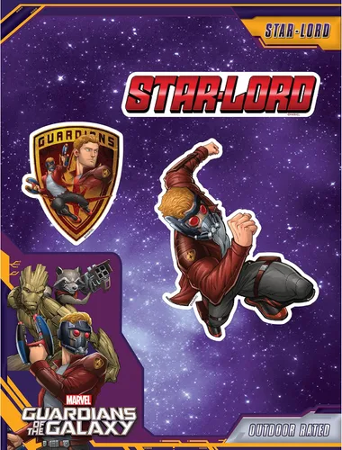 Vista 18 de Marvel Guardianes de la Galaxia Groot Calcomanías – Juego de 3 calcomanías de vinilo para coche, laptop, computadora, monopatín, calcomanías