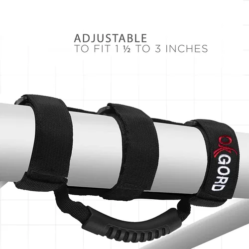 Vista 3 de Asidero para barras estabilizadoras de auto. Se adapta a barras de 1 1/2 a 3". Juego de dos piezas