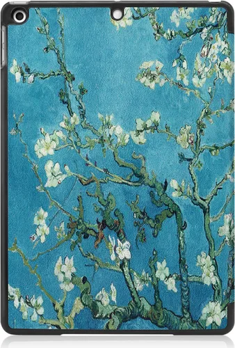 Vista 4 de Funda para Apple iPad 10.2 de 9ª/8ª/7ª generación (2021/2020/2019) con función de encendido y apagado automático, ultra fina y ligera, soporte