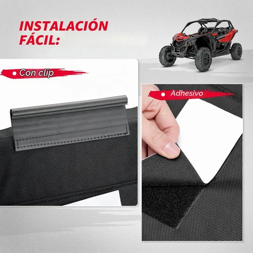 Vista 6 de KEMIMOTO Bolsa de almacenamiento central X3 con hombro entre asientos