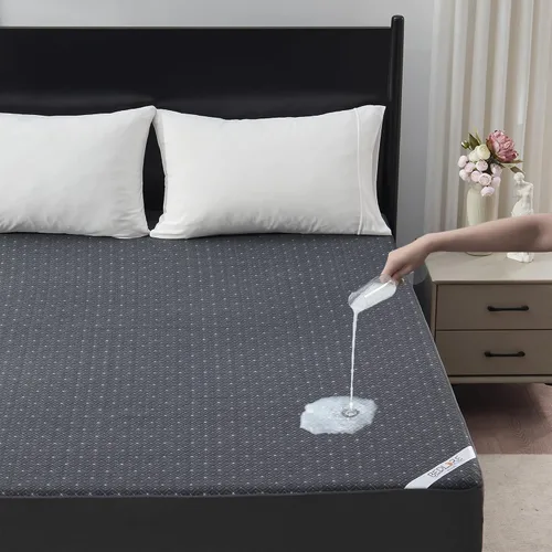 Vista 10 de BEDLORE Protector de colchón de tamaño individual, funda de colchón impermeable sin ruido con bolsillos elásticos para colchones de 6 a 15 pulgadas