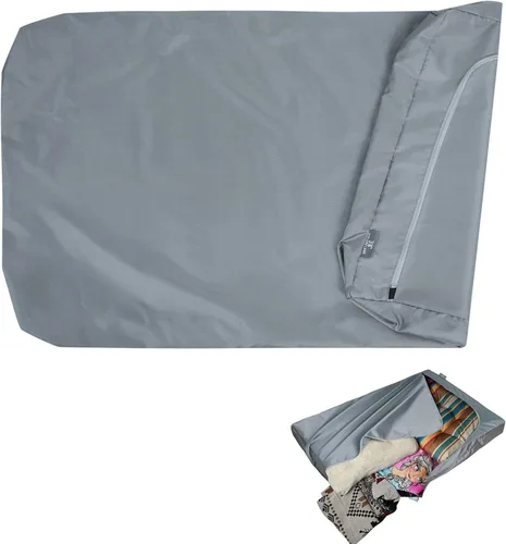 Vista 10 de Explore Land Funda Impermeable para Cama de Perro Lavable a Máquina Funda de Repuesto Esponjosa para Cama de Perro para Gato, 20Lx15Wx3H pulgadas