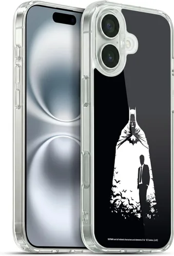 Vista 156 de Head Case Designs Officially Licensed Batman DC Comics Alter Ego Bats Duality Gel Case [Military Grade Protection] Compatible with Apple iPhone 7