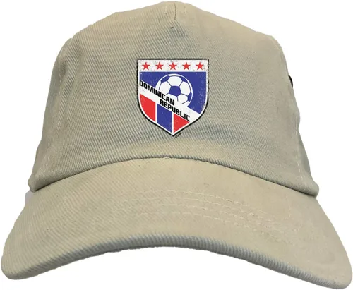 Vista 6 de Tcombo República Dominicana Fútbol Insignia Papá Sombrero Beige
