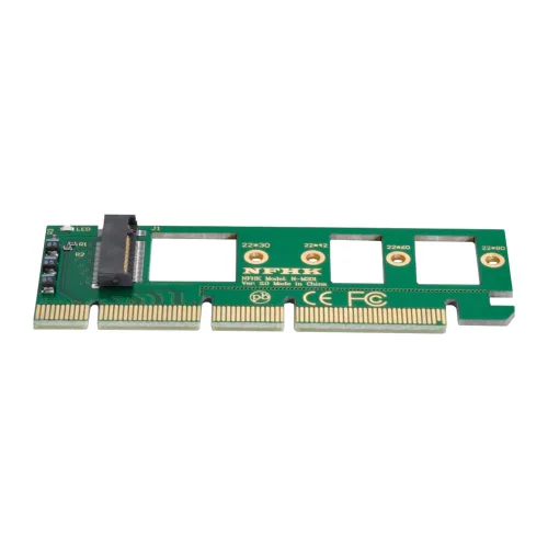 Vista 11 de xiwai PCI Express M.2 NGFF M-Key PCI-E 4X a 12Pin+16Pin Contactos SSD Contactos Tarjeta de conversión para 2013 2014 2015 2016 2017 A1493 A1502