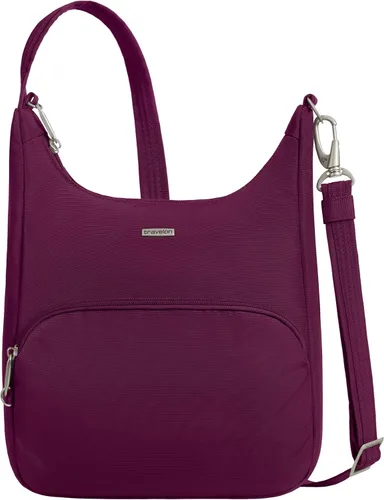 Vista 14 de Travelon Bolsa de mensajero esencial clásica antirrobo Negro
