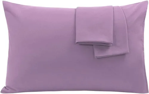 Vista 10 de PiccoCasa Paquete de 2 fundas de almohada de microfibra cepillada de lujo de 1800 hilos, fundas de almohada suaves para almohada estándar