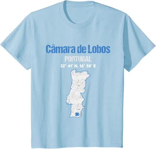 Vista 9 de Camiseta Câmara de Lobos Portugal City
