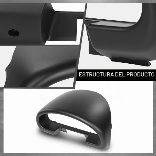 Vista 8 de G-PLUS Borde de bisel del clúster de indicadores Capucha Compatible con Mazda Miata 1990-1993 Reemplazo de bisel del tablero para NA01-55-420B-00
