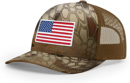 Vista 181 de Joe's USA Richardson 112 - Gorras de camionero con parche gráfico personalizado - Gorras estructuradas de cinco y seis paneles Richardson Premium