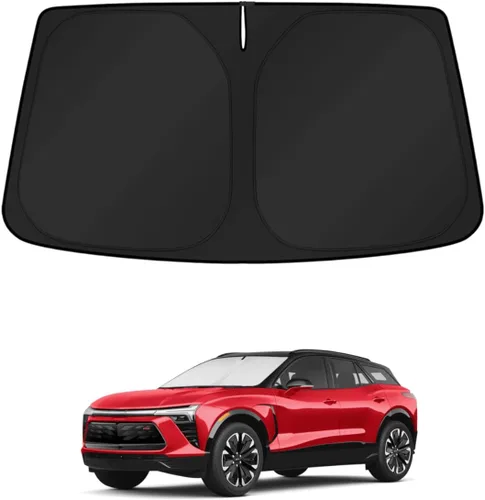 Vista 328 de KUST - Parasol plegable para parabrisas para BMW X1 E84, accesorios 2011 2012 2013 2014 2015, protector de visera de sol ajustable que bloquea